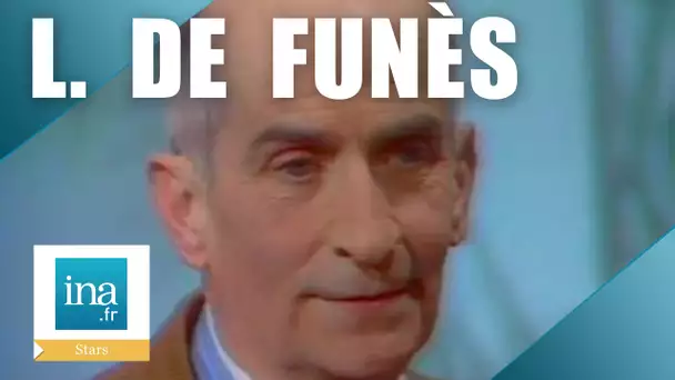 Louis De Funès "Chaplin est un vrai comique" | Archive INA