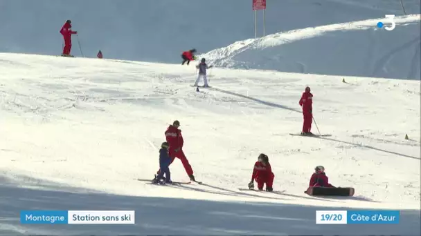 Covid et sports d'hiver : les alternatives au ski alpin à Valberg (06)