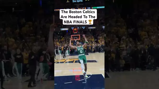 The Boston Celtics ADVANCE To The  #NBAFinals presented by YouTube Tv! 🏆🚨|#Shorts