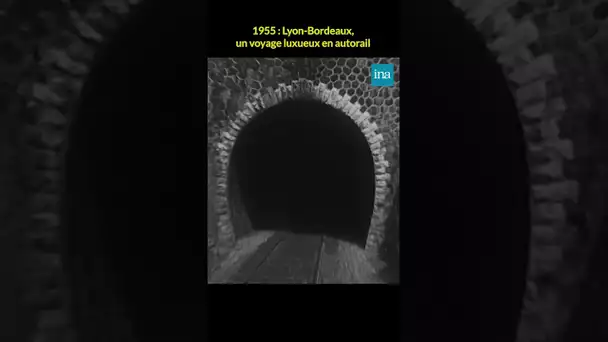 Quand on pouvait voyager entre Lyon et Bordeaux en autorail 🚆🙋‍♀️ #INA #shorts