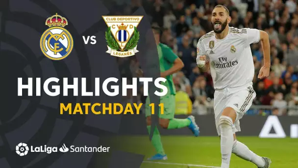 Highlights Real Madrid vs CD Leganés (5-0)