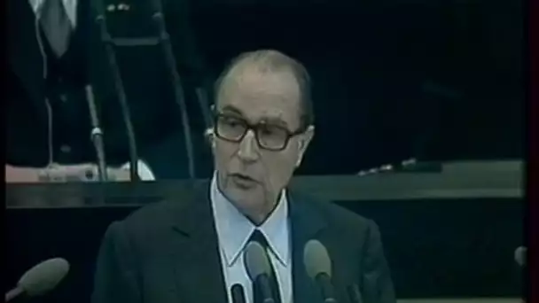 Mitterrand au Bundestag