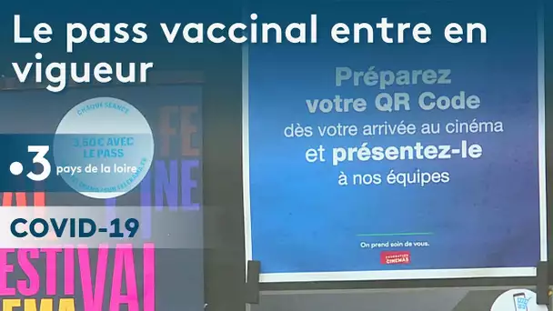 Covid-19 : réactions à l'entrée en vigueur du pass vaccinal