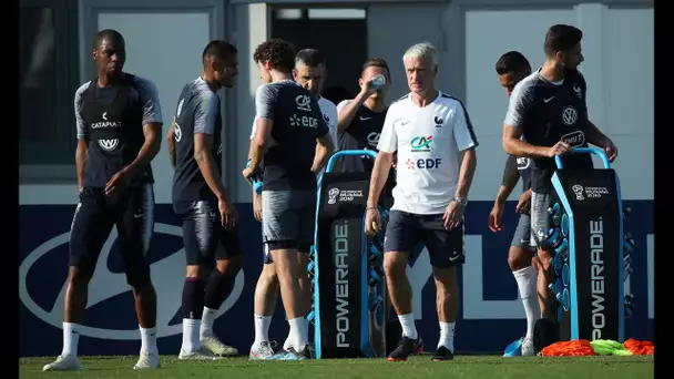 Suivez l'entraînement de l'Equipe de France en direct