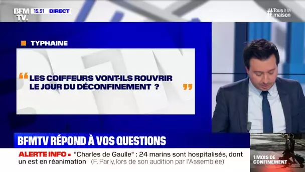 Les coiffeurs vont-ils rouvrir le jour du déconfinement ?