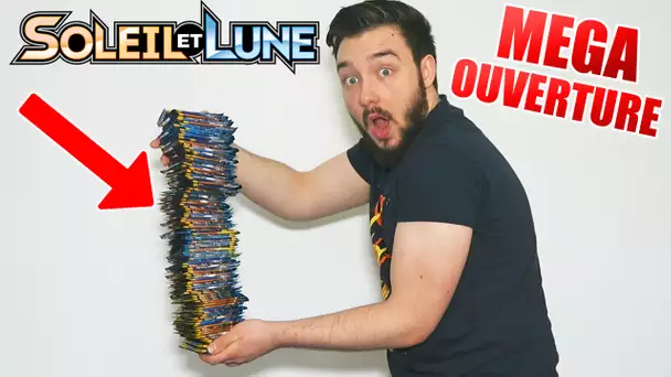 MEGA Ouverture de 100 Boosters Pokémon Soleil et Lune ! #1 EPIC PIOCHE POKEMON !