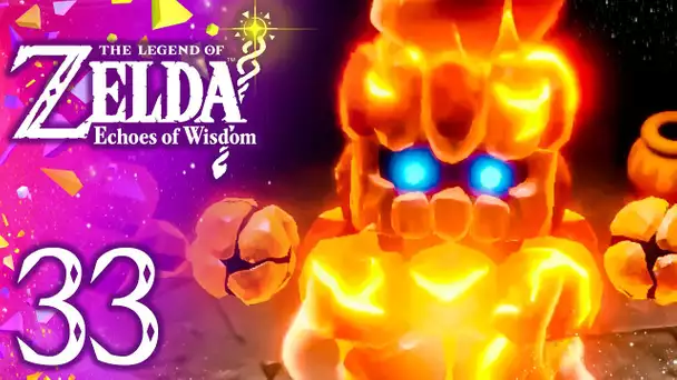 ZELDA ECHOES OF WISDOM #33 : LE GOLEM DE FEU GÉANT ! 🧚‍♀️