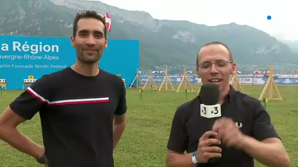 "C'est un événement qui me rend fier" Martin Fourcade