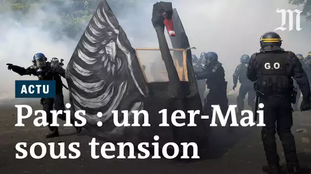 1er-Mai à Paris : les images d’une manifestation inhabituelle