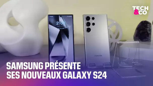 Samsung présente ses nouveaux Galaxy S24 dopés à l’IA