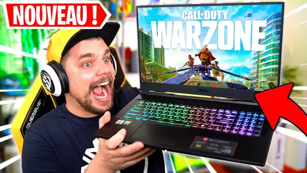 WARZONE sur PORTABLE et Call of Duty Black Ops aussi ! (Msi GL75 Leopard)