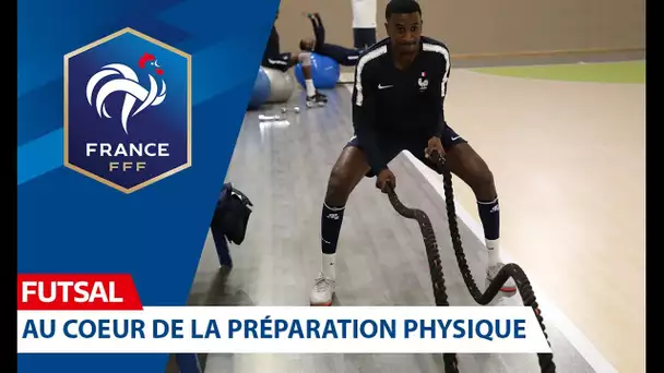 Futsal - Les Bleus en plein préparation physique I FFF 2019-2020