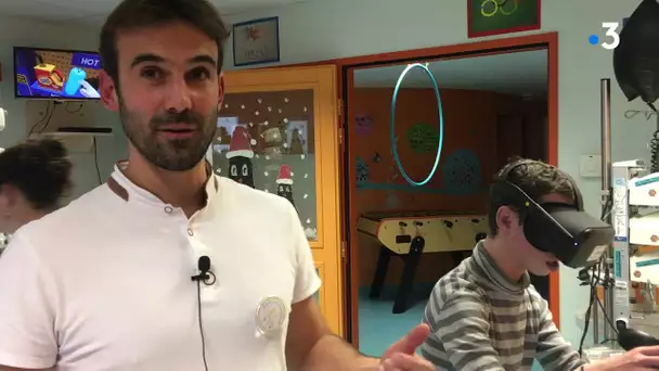 Nantes : la réalité virtuelle au chevet des enfants hospitalisés au CHU