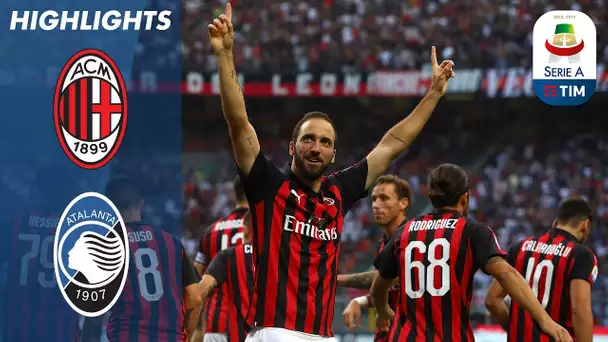 AC Milan 2-2 Atalanta | Atalanta come from behind twice to earn draw | Serie A