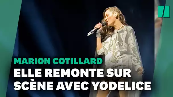 Marion Cotillard s’improvise rockeuse aux concerts de Yodelice à Paris
