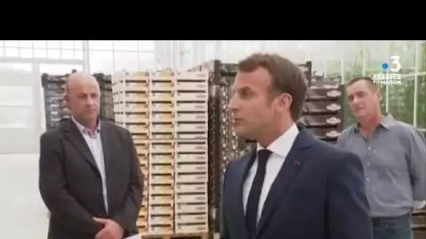 Emmanuel Macron en visite dans le Finistère mercredi 22 avril 2020