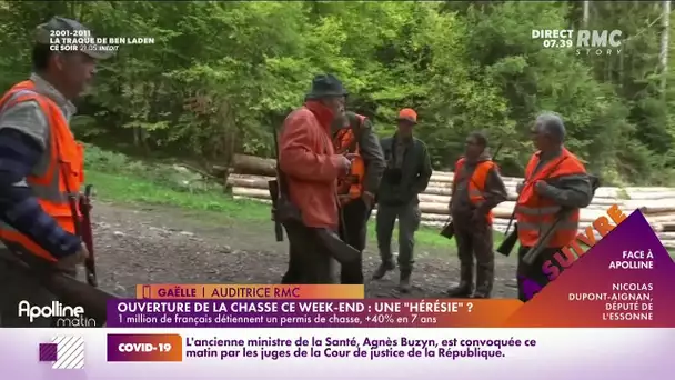 Gaëlle, auditrice : "Les sangliers et les chevreuils font des dégâts".