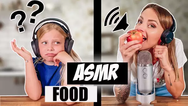 ASMR FOOD CHALLENGE ! (elle a tué le game !)