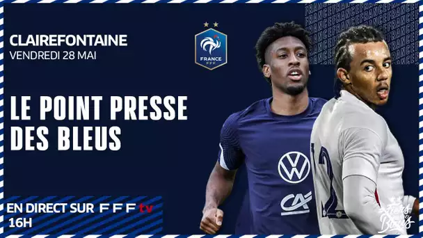 Le point presse de Koundé et Coman en direct de Clairefontaine