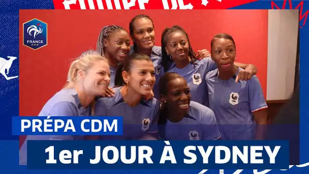 Leur premier entraînement à Sydney. Chroniques du Mondial, #26 I FFF 2023