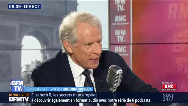 "Trump est vulnérable car il y a des élections dans un an" - Dominique de Villepin