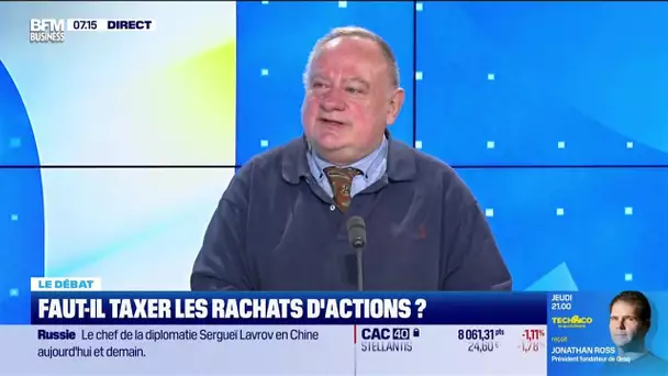 Stéphane Pedrazzi face à Jean-Marc Daniel : Faut-il taxer les rachats d'actions ?