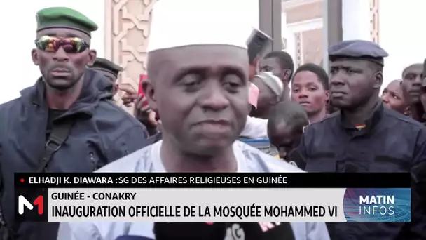Guinée : inauguration officielle de la mosquée Mohammed VI de Conakry