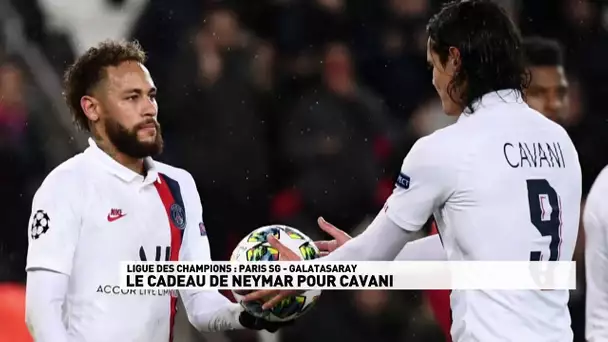 Le cadeau de Neymar pour Cavani