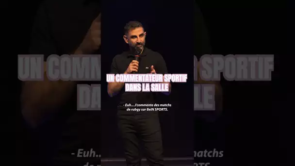 Un commentateur sportif dans la salle #humour #standup #pourtoi