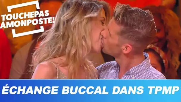 Benoît Dubois embrasse Rachel Bourlier en direct !