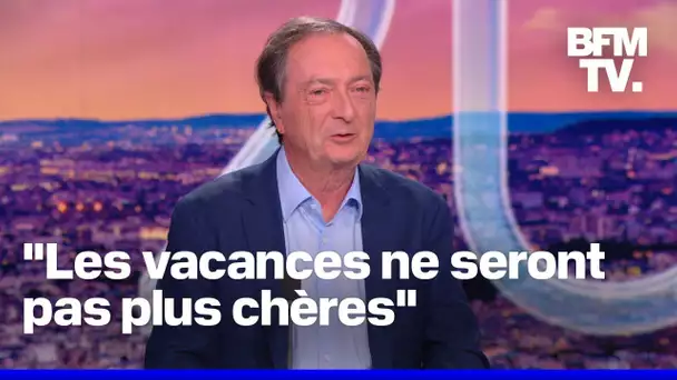 Vacances, concurrence, politique… Michel-Édouard Leclerc était l'invité du 20h BFM