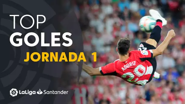 Todos los goles de la Jornada 01 de LaLiga Santander 2019/2020