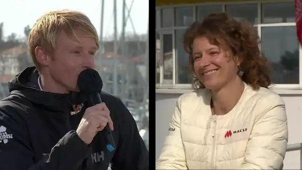 Vendée Globe : Isabelle Joschke et Maxime Sorel évoquent la place des femmes dans la course