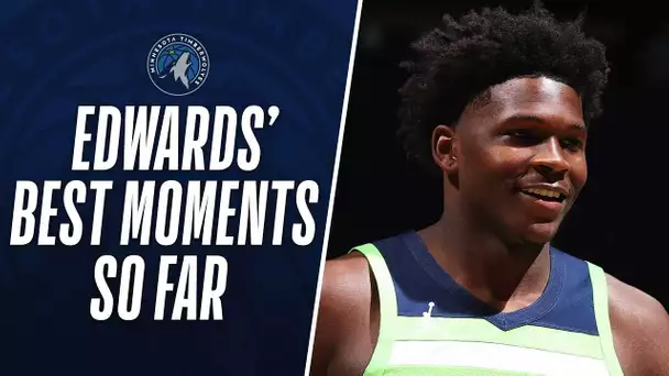 Anthony Edwards' HIGHLIGHT Moments From His Rookie Campaign So Far!