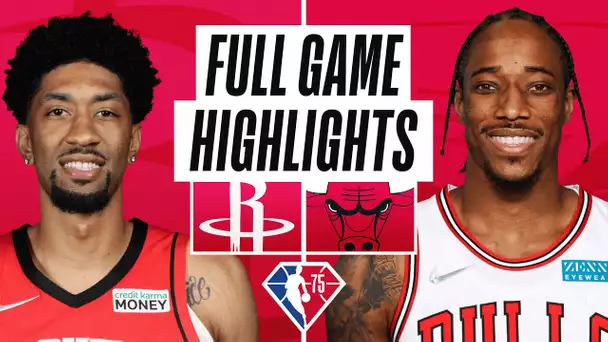 ROCKETS at BULLS | FULL GAME HIGHLIGHTS | December 20, 2021