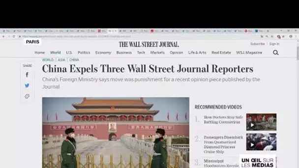 Chine - États-Unis : la presse, nouveau front d'opposition