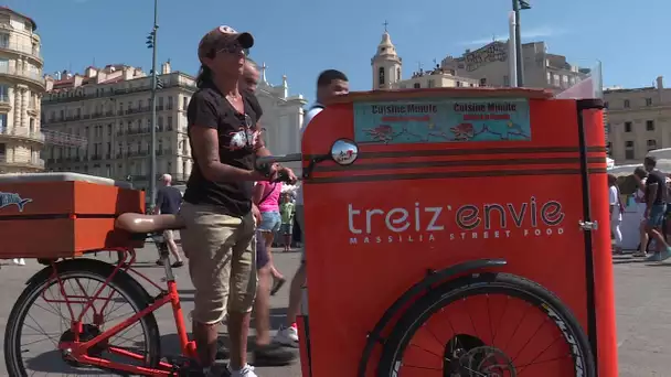 Marseille : portrait d'une restauratrice en triporteur