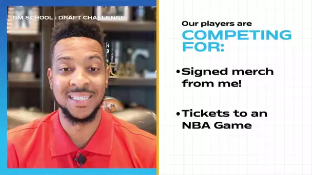 Watch CJ McCollum Challenge Two Fans To Make The Best Data Driven Draft Choices