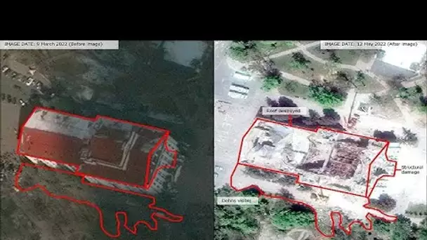 L'ONU observe les dommages sur les sites culturels ukrainiens grâce aux images satellites