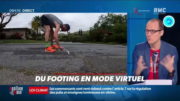 Anthony Morel vous fait découvrir le footing virtuel