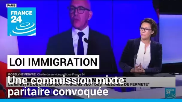 Loi immigration en France : le gouvernement convoque une commission mixte paritaire • FRANCE 24