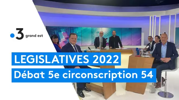 Elections legislatives 2022 : débat 5e circonscription de Meurthe et Moselle