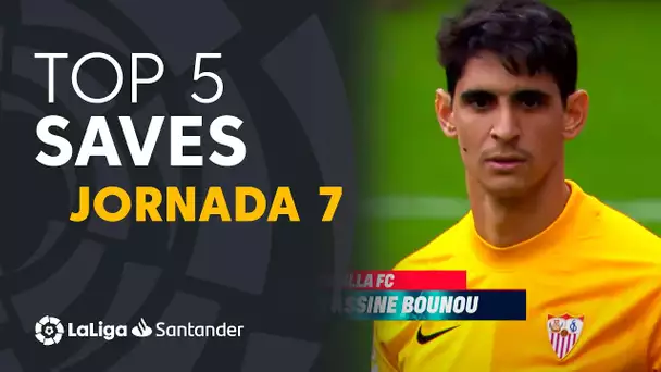 LaLiga TOP 5 Paradas Jornada 7