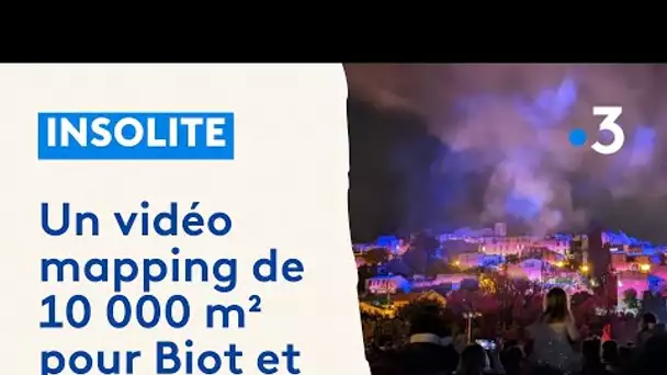 Une vidéo mapping inédit aux Templiers de Biot 2024