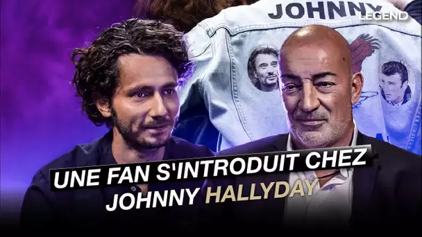 UNE FAN S'INTRODUIT CHEZ JOHNNY HALLYDAY