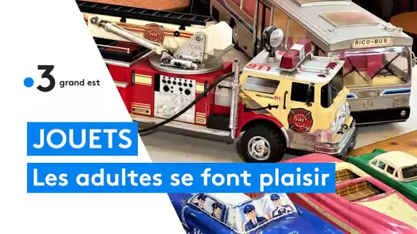 Ces adultes sont passionnés de vieux jouets, certains font des centaines de kilomètres pour les voir