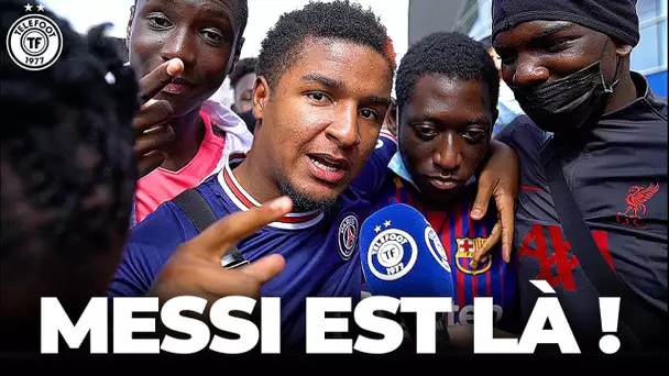 MESSI au PSG ! Les réactions des supporters devant le Parc des Princes !