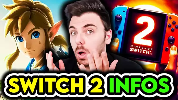 SWITCH 2 : VAGUE LEAKS MASSIFS 🤯 ZELDA BOTW 3 / TOTK 2 VA SORTIR ?! 🚨
