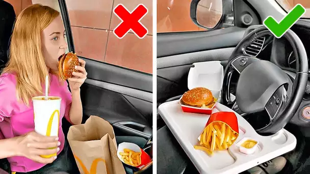 Astuces Insolites Pour Les Amateurs De Fast-Food || Façons Malines De Manger Tes Plats Préférés