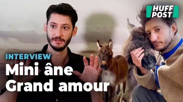 Pierre Niney nous a parlé de son âne miniature, un cadeau « très affectueux » d’un ami